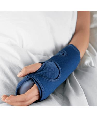 ACE Night Wrist Sleep Support | Adjustable Blue Brace for Carpal Tunnel Relief - Buy Online on GoSupps.com