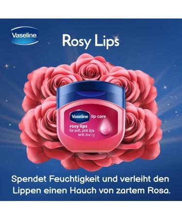 Vaseline Lip Therapy | Moisturizing Lip Balm | Set of 4 Rosy Cr me Br l e Original Cocoa Butter (Set of 4 Lip Balms) - Buy Online on GoSupps.com
