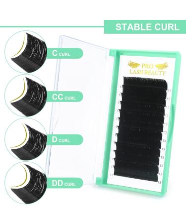 Easy Fan Mega Volume Lash Extensions 12mm D-0.05 | Rapid Blooming C D Curl 9-20mm - Buy Online on GoSupps.com