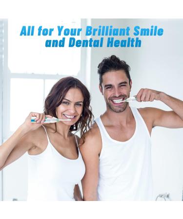 Zafuo Replacement Toothbrush Heads for Philips Sonicare Screw-on Toothbrushes Replacement Heads Compatible with Phillips Sonic Care E-Series Electric Toothbrushes (2 Pack) - Buy Online on GoSupps.com