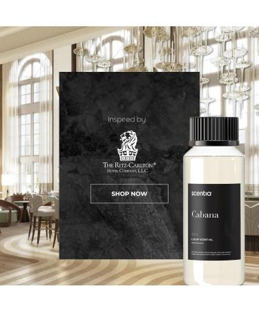 Luxury Hotel Collection Diffuser Oil 500ml - Aromatherapy Scent for Home & Office - 16.9 Fl Oz Cabana Blend - Buy Online on GoSupps.com
