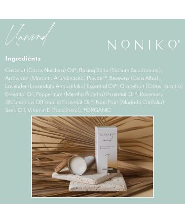 Natural Deodorant - UNWIND STARTER KIT - Stainless Steel Container - Aluminum Free Paraben Free Plastic Free - For Men & Women Lavender and Mint Unwind (Lavender Mint) - Buy Online on GoSupps.com