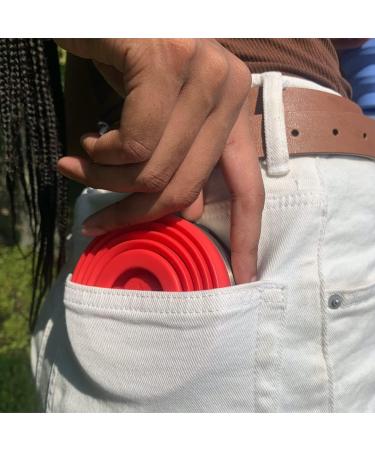 HYDAWAY Collapsible Pint | Portable Packable Drink Cup - 16oz Capacity Fern Green - Buy Online on GoSupps.com