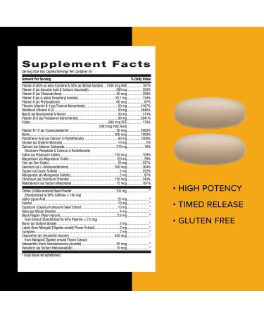 GNC Mega Men Energy & Metabolism Multivitamin | Antioxidants and Increased Calorie Burning | 90 Count - Buy Online on GoSupps.com