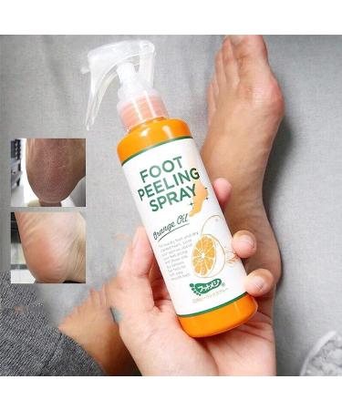 Nihexo Foot Peeling Spray Orange Oil Foot Peeling Spray That Remove Dead Skin Hydrating Nourish Peel Off Spray Remove Dead Skin within Seconds Exfoliating Peeling & Calluses on Feet 110ML - Buy Online on GoSupps.com