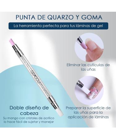  NOOVES Beauty Blue Starter Kit | 2 Premium Precursed Gel Nail Polish | UV/LED Nail Lamp | Glossy Gel Top Coat | Semi-Permanent Gel Nail Strips | Gel Nail Stickers - Buy Online on GoSupps.com