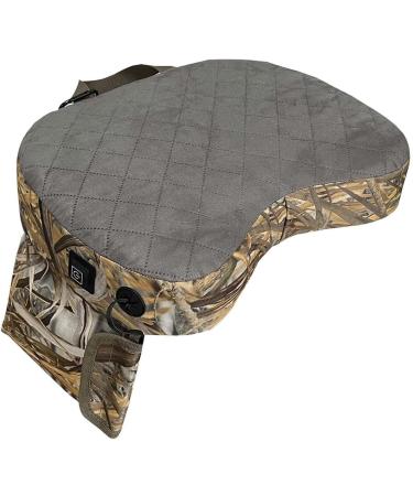 Zpoicaegn Portable Heated Seat Pad - Adjustable Temperature Cushion | Leaf Camouflage - Ideal for Outdoor and Indoor Use - Buy Online on GoSupps.com