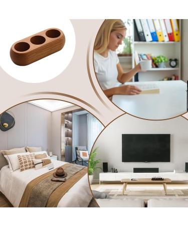 Gen rico Nail Polish Organizer - Oil Holder Multi-Slot Wooden Shelf for Lips Nail Polish and Perfumes | Nail Polish Organizer | Nail Polish Display Stand - Buy Online on GoSupps.com