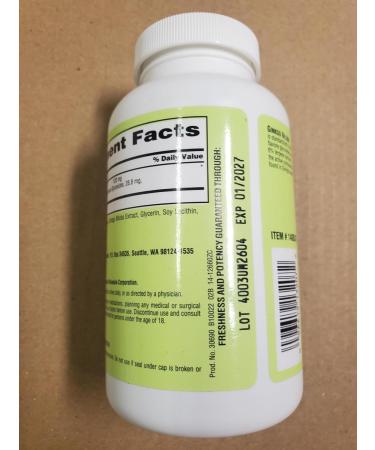 OProCyn Tru Nature Ginkgo Biloba 340 Softgels - Buy Online on GoSupps.com