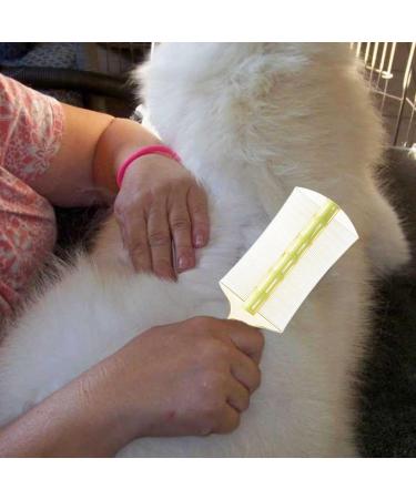 Pet Comb for Dogs | Versatile Pet Flea Comb Dog Grooming Comb | Hangable Cat Grooming Comb Pet Grooming Comb for Home Pet Shops Green - Buy Online on GoSupps.com