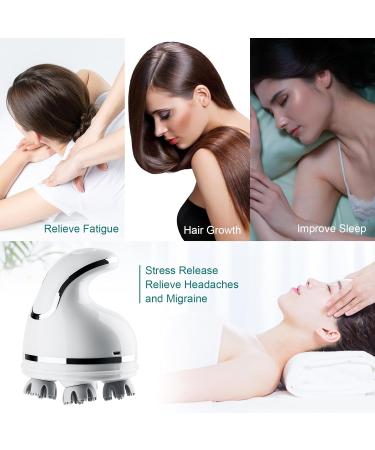 Buy Electric Scalp Massager - Hand-held 8-Head Device for Hair Growth & Fatigue Relief | International Shipping - Buy Online on GoSupps.com