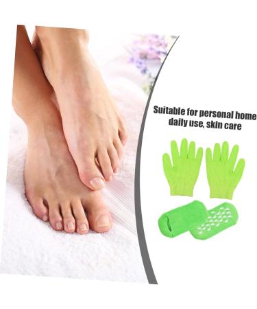 Healeved Moisturizing Socks 1 Set Women moisturizing Gloves Skin Lotion Sock Hands and feet Suit Dry Hand moisturizing Gloves Girl Child Yarn Miss moisturizing Gloves for Female - Buy Online on GoSupps.com