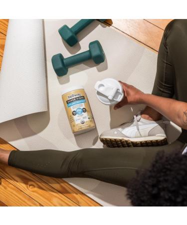 Organic Bellway Fiber Super Powder with 20g Plant Protein - Very Vanilla 12.7oz - Buy Online on GoSupps.com