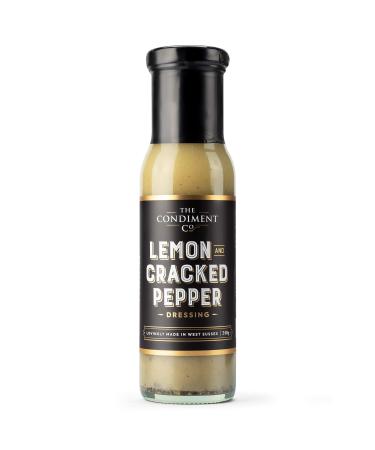 The Condiment Company Lemon and Cracked Peppercorn Dressing 240 g Lemon & Cracked Pepper