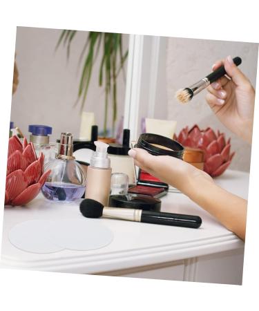 Buy EXCEART 10pcs Nail Polish Palette - Manicure Display Tools & Color Dishes for Nail Art - White Glue Board Mix - 9.5x9.5CM - International Shipping Available - Buy Online on GoSupps.com