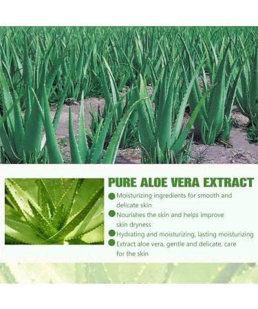 300G Organic Aloe Vera Gel Moisturizer For Damaged Skin Relieves Acne Scars And Redness Dry Storage For And Sunburned Rough Skin - Buy Online on GoSupps.com