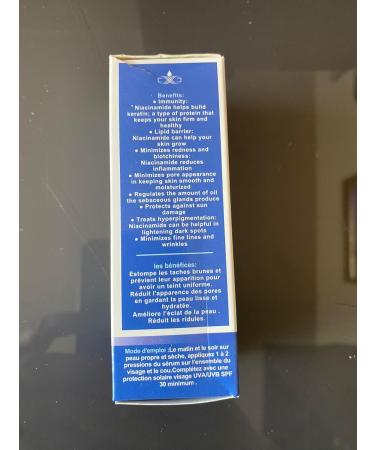 Shop Morgan Cosmetics Niacinamide Serum 10% | Zinc 1% for Enlarged Pores Brightening & Hydration - Skincare Solution (1 Oz) - International Shipping Available - Buy Online on GoSupps.com