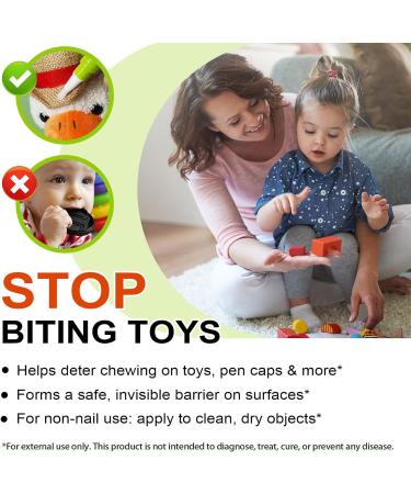 Qkbuza Nail Bite Prevention 7ml Anti Nail Bite Prevention Click Pen Bitter Natural Stop Sucking Habit Portable Health Care for Youth Adults Teenagers Biters Toddler - Buy Online on GoSupps.com