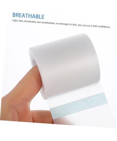 6 Rolls White Athletic Tape - Pressure-Sensitive Adhesive Bandaging & Fixing Tape - 5x5cm Tear-Off Holder for Sports & Bracing - Buy Online on GoSupps.com