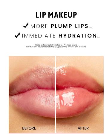 Lip Plumper Nourishing Flavor Lip Mask Intensive Volume Care for Plump Bouncy Lips Reparing Lip Lines Plumping 24hrs Long-Lasting Deeply Moisturing Gifts for Women 05#Blueberry #05 Blueberry - Buy Online on GoSupps.com