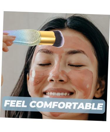 Didiseaon Buffing Brush Makeup Powder Foundation Brush Makeup Flat Brush Flat Foundation Brush Face Powder Brushes Flat Top Foundation Brush Cosmetic Crack Travel Applicator - Buy Online on GoSupps.com