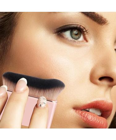 Siren Brush | Siren Makeup Brush Foundation Powder - Face Siren Brush for Body Highlighter Shimmer Glow Concealers Cream Powder Body Brush Rose Gold - Buy Online on GoSupps.com