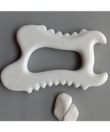 Fubdnefvo 1 Piece Guasha Tools Ceramic Scraper Board for Face Lift Slimmer Reduces Puffiness Body Sculpting - Buy Online on GoSupps.com