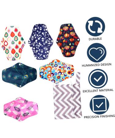 Buy Gatuida Portable 18 STK Storage Bag for Women's Menstruation Pads - Washable Waterproof Multi-Colored 3 Pieces - Perfect for Pad Organization! - Buy Online on GoSupps.com