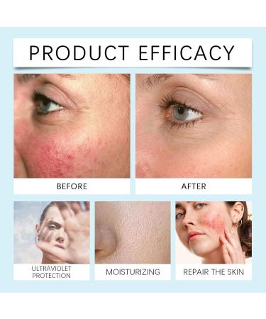 Facial Sunscreen Protective UV Moisturizing Cream 80g Non-Sticky Sunscreen Gel for Hiking and Holidays - Daily Protection - Buy Online on GoSupps.com