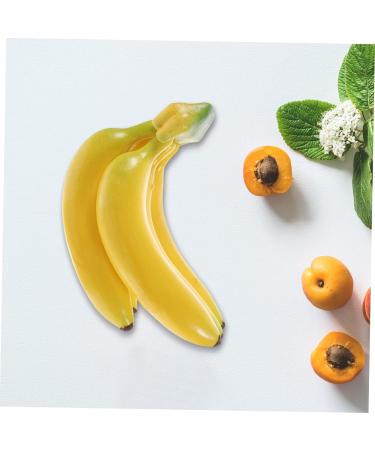 Ciieeo Simulated Banana Vegetable Banana Fake Vegetable Stapler Removers Scene Adornment House Decorations for Home Banana Ornament Fruit Toys Artificial Banana Emperor Banana Window Foam - Buy Online on GoSupps.com