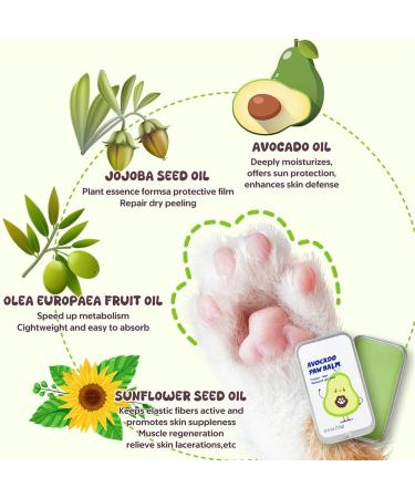 Dog Balm | Moisturizing Cream for Dogs | Natural Foot Care for Dry Cracked Paws Protective Repair Care for Pets Puppies Cats Outdoors - Buy Online on GoSupps.com