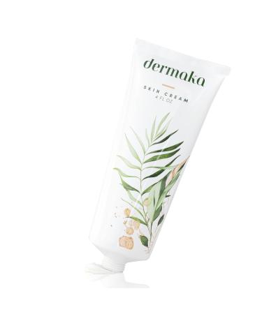 Dermaka All Natural Skin Cream for Uneven Skin Tones 4 oz.- Moisturizing Lotion reduce redness  discoloration. Improves and repairs thin bruised skin on arms & legs. Helps many skin issues too!