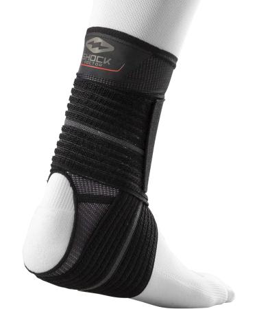 Shock Doctor Ankle Sleeve with Compression Wrap Support - Small Black | Premium Ankle Support for Sports & Recovery - Fast International Shipping - Buy Online on GoSupps.com