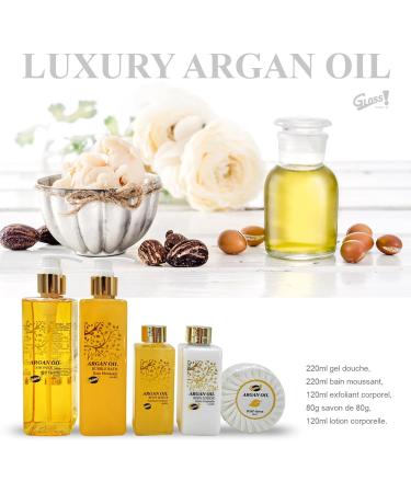 GLOSS ! Coffret Bain Argan Coffret Cadeau No l Id e Cadeau Femme Anniversaire Maitresse Saint Valentin F te des M res Bien- tre & Relaxation EVASION - Buy Online on GoSupps.com