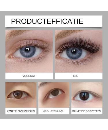 Mascara Volume Volume Length Curl Mascara 15g Curl Mascara Waterproof Eyelash Enhancer Smudge Resistant Beauty Makeup Ideal for Women and Girls as a Birthday Gift - Buy Online on GoSupps.com