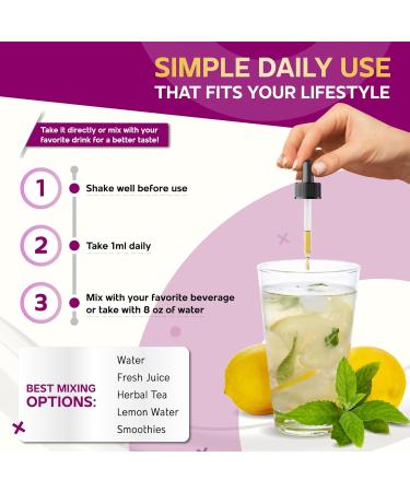 Liposomal Saffron Ashwagandha Bilberry Turmeric Rhodiola Liquid Drops 1000mg per Serving Ultra Potent Natural Taste USA Made & Lab Tested 2 FL OZ (60ml) 60ml (pack of 1) - Buy Online on GoSupps.com