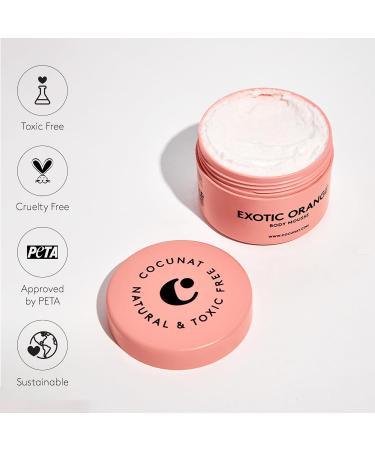 COCUNAT - Exotic Orange - Mousse Corporelle Hydratante et Raffermissante 24h - Ar me D'agrumes - Beurre de Karit - Peau Extra Douce - Rapide Absorption - Sans Silicone - 200ml - Buy Online on GoSupps.com