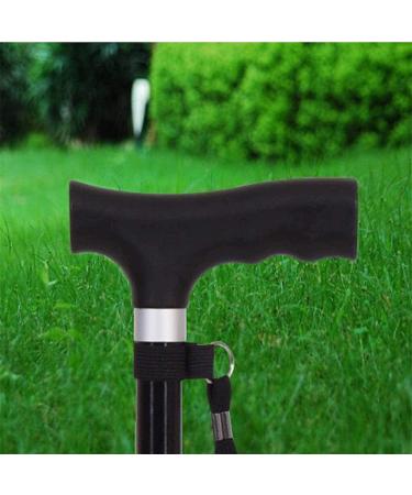 Canes Elderly Cane Old Man Walking Stick Tapping Stick T Handle Baston Elder Stable Crutch Hiking Elderly and Arthritis Seniors Disabled Black Walk for Elderly decorate Selfless dedication - Buy Online on GoSupps.com