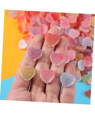 Toyvian 60pcs Simulation Gummies Candies Models Resin Candy Embellishments Taste Material - Buy Online on GoSupps.com