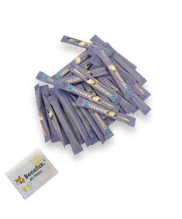 AH Coffee Whitener Sticks from Holland 50x 2.5g + Benefux. Refreshing Towel