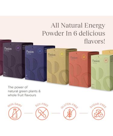 Yoli Passion Energy Drink Powder - Natural Peach Mango Mix for Endurance & Stamina | 30 Packets International Shipping - Buy Online on GoSupps.com