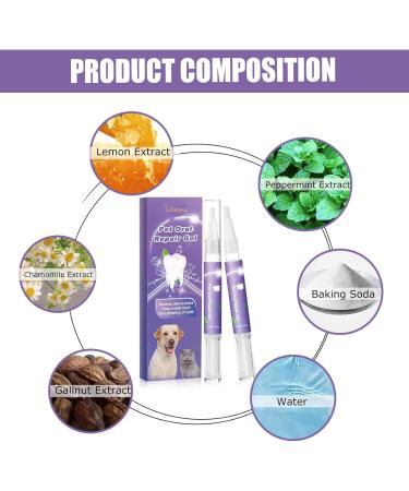 Pet Oral Repair Gel Pet Oral Repair Gel for Fast Healing - Easy-Apply Gel Pen for Daily Maintenance Ideal for Sensitive Gums & Dental Hygiene - Suitable for All Dog Breeds(1pcs) - Buy Online on GoSupps.com
