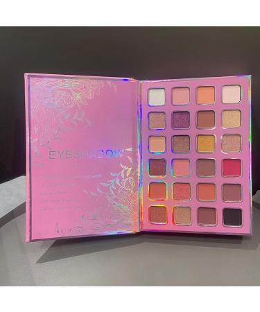 Makeup Book Palette - Waterproof Blendable Lipstick Powder Multicolor Blush Set Face Eyeshadow Kit Travel Beauty Organizer - Buy Online on GoSupps.com