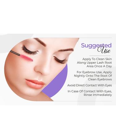 LAVEDA Premium Eyelash Growth Serum - New Formula for Thicker, Fuller Lashes and Eyebrows - Buy Online on GoSupps.com