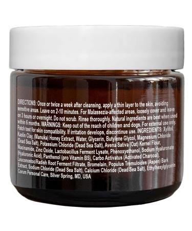 CORUM Barrier Repair Manuka Mud - Natural Skin Polish for Face & Body | Soothing Calming & Purifying Exfoliator | Breakout-Fighting & Malassezia-Busting | International Shipping - Buy Online on GoSupps.com