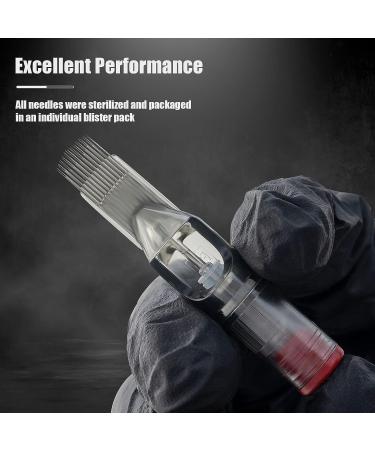 20Pcs EZTAT2 21 Curved Magnum Tattoo Cartridge Needles - Disposable Revolution Needles #10 Bugpin Long Taper for Rotary Tattoo Pen Machine - Buy Online on GoSupps.com