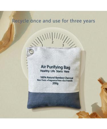 Charcoal Air Purifying Bags | Natural Air Purifiers for Home and Car - Car and Living Room Charcoal Bag Deodorizer and Air Freshener Supplies Eliminate Odors in Closet Cabinet Lvtfco - Buy Online on GoSupps.com