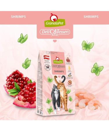 Granapet Delicatessen Shrimps Adult Cat Food - Grain-Free Sugar-Free Tasty Dry Feed 300g - Premium Nutrition for Cats - Buy Online on GoSupps.com