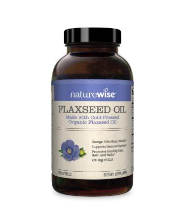 NatureWise Flaxseed Oil 240 Softgels