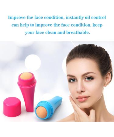Coniya Oil-Absorbing Volcanic Facial Scooter - Reusable Mini Massage Tool for Oil Control | Blue | At Home & On-the-Go - Buy Online on GoSupps.com
